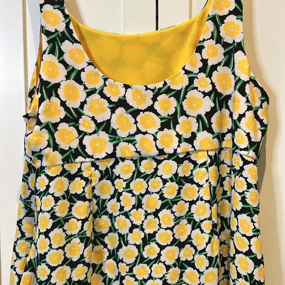 Diane Von Furstenberg Yellow Floral Sundress - Picture 12 of 13